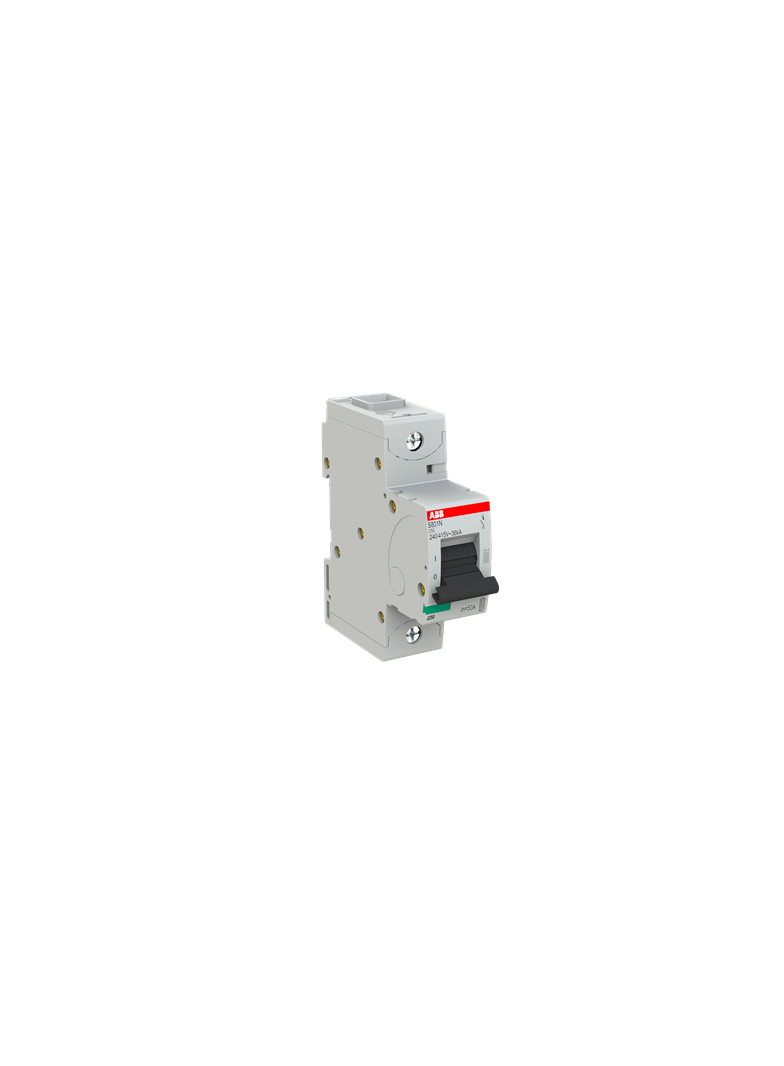 S801N-C50 Wyłącznik nadprądowy 36kA 1P C50A 2CCS891001R0504 ABB