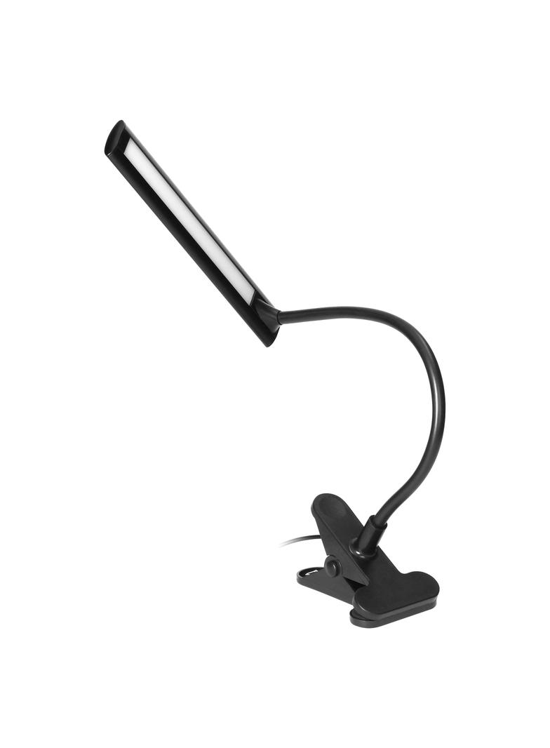 TERI LED lampka biurkowa z klipsem 5W 260lm 4000K czarna