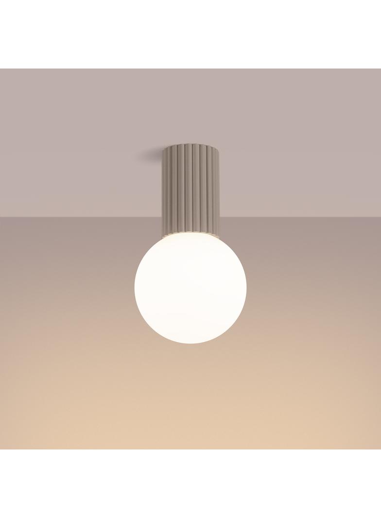 Plafon HALO taupe IP44