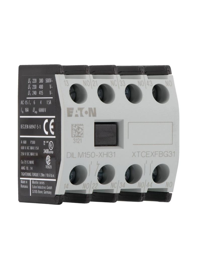 Styk pomocniczy 3Z 1R montaż czołowy DILM150-XHI31 277949 EATON