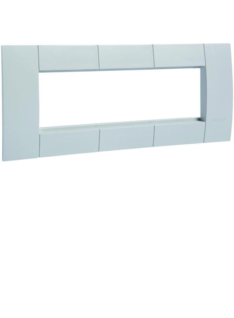 tehalit.WA Ramka montażowa potrójna 45x45mm jasnoszary GT4537035 HAGER