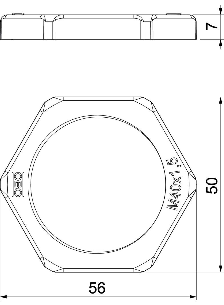 PRZECIWNAKRĘTKI M40X1,5 SR.SZ.