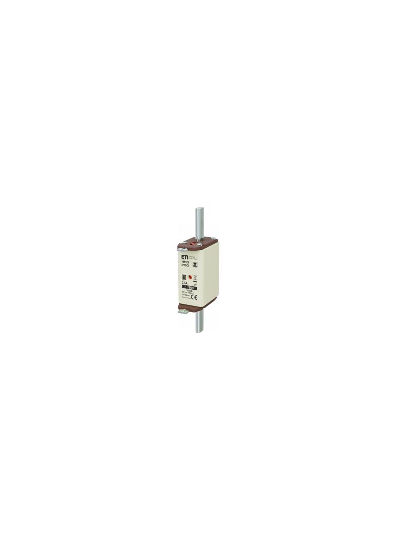 Wkładka topikowa NH zwłoczna KOMBI Zaczepy izolowane NH1C/I gG 32A 690V 004194308 ETI