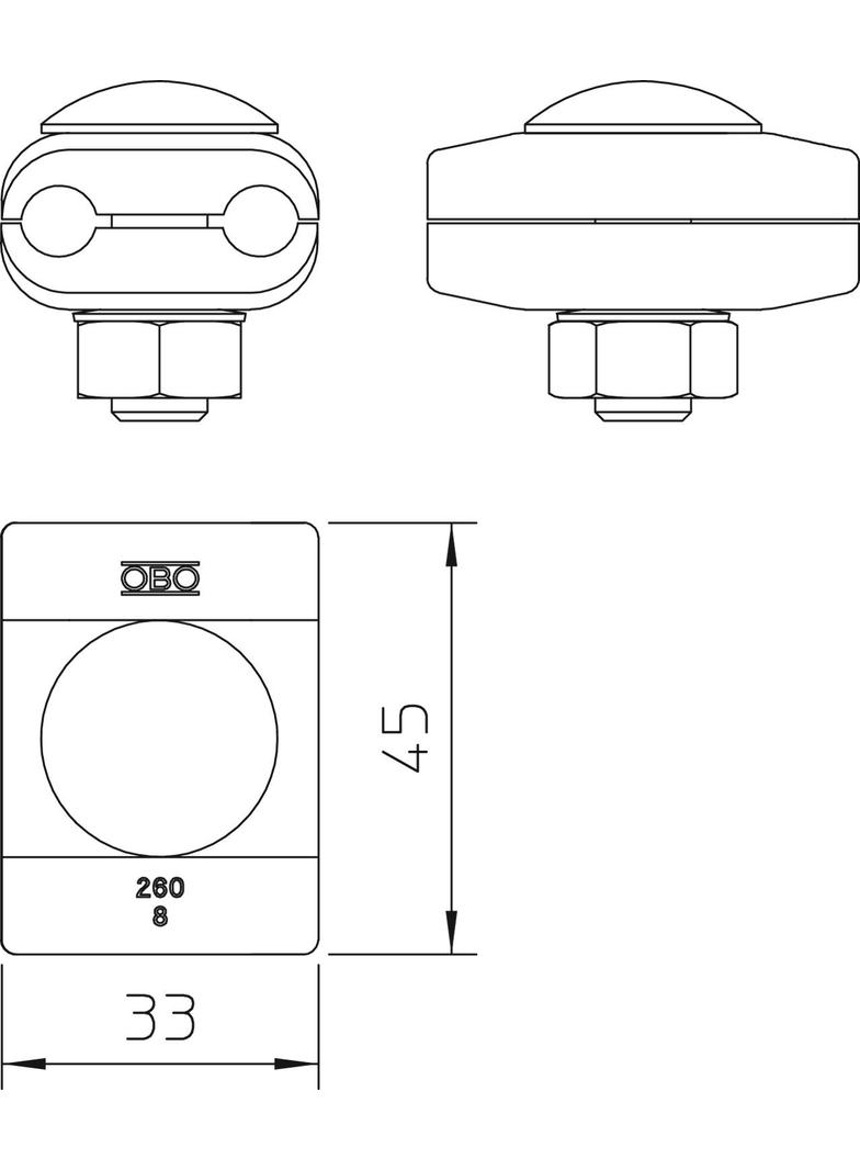 ŁĄCZNIKI RÓWNOLEGŁE 8X8