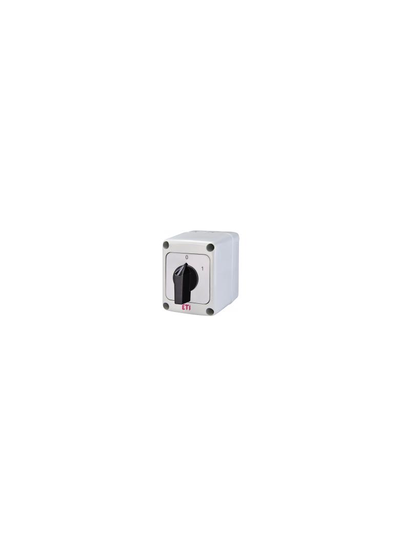Przełącznik 0-1 3P w obudowie CS 16 10 PN 004773164 ETI