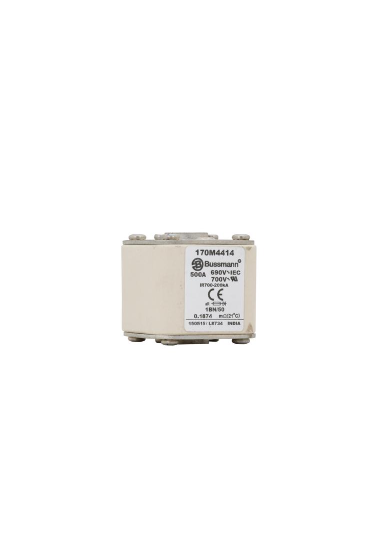 FUSE 500A 690V 1BN/50 AR UC Wkładka szybka 500A AC 690V rozmiar 1 53x69x51 mm aR IEC UL w 170M4414 E