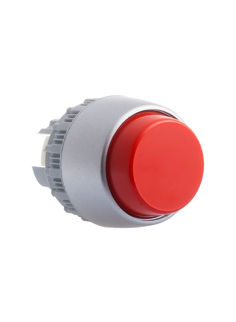 PRZYCISK WYSTAJĄCY ŻÓLTY  PIERŚCIEŃ NIKLOWANY