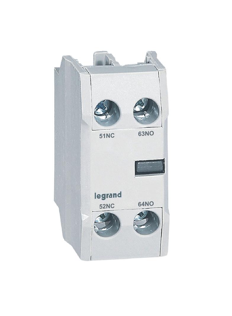 STYKI POM. FRONT. CTX3 3P (9-150A) / 4P (40-135A) 1NO1NC, Legrand