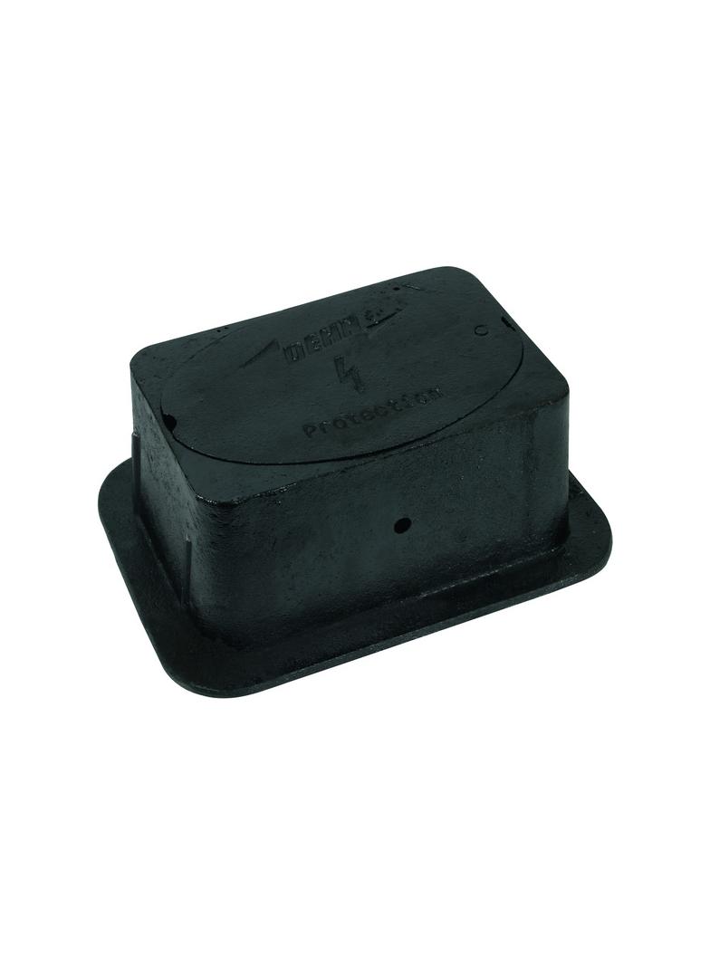 Studzienka probiercza UF bez zacisku, żeliwo, lakier czarny