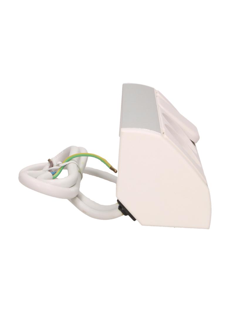 Gniazdo meblowe 2x2P+Z z wyłącznikiem, schuko, biało-srebrne OR-GM-9002/W-G(GS) ORNO