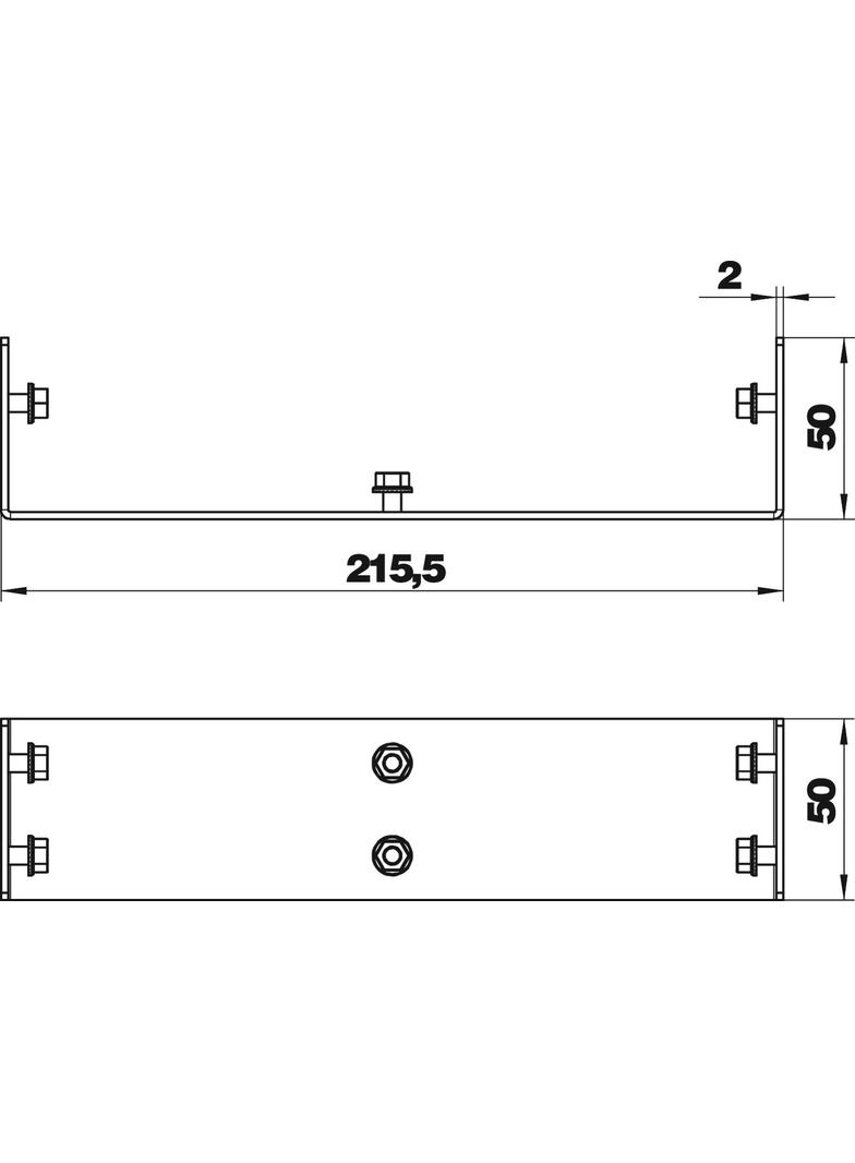 OKB V 210, Łącznik dla kanału OKB rewizyjnego