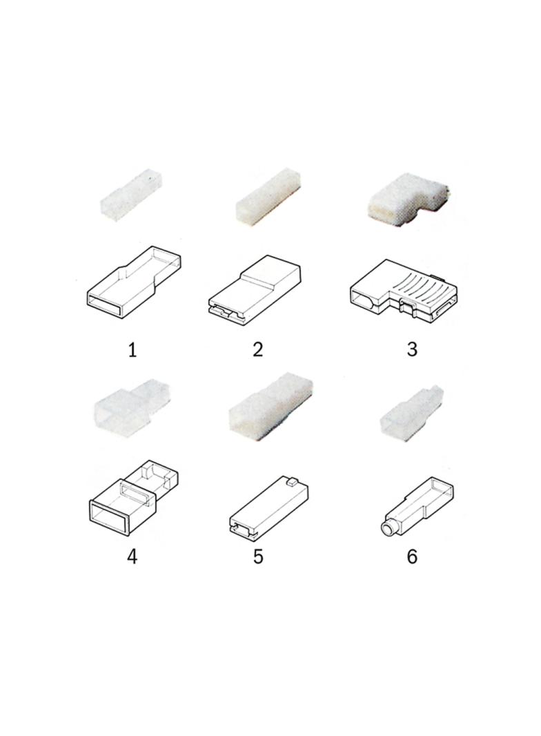 Tulejka izolacyjna kształt 1 PVC