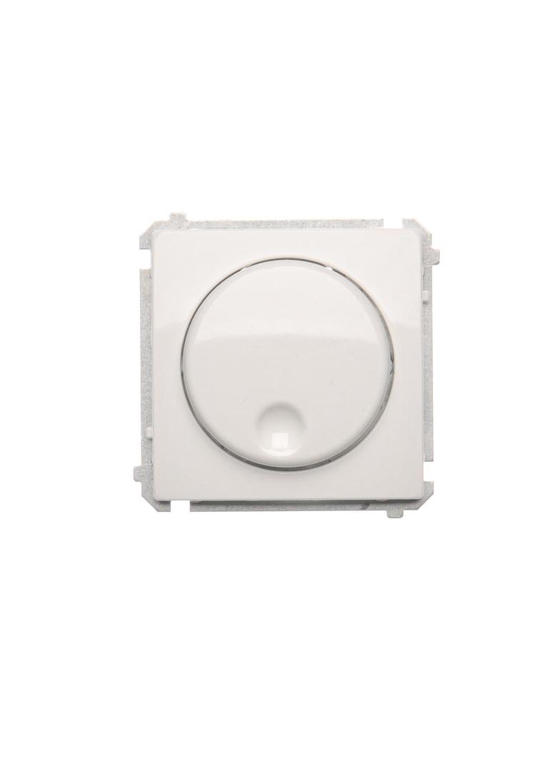 Simon Basic Ściemniacz naciskowo-obrotowy 20–500 W 230V biały BMS9T.01/11 KONTAKT