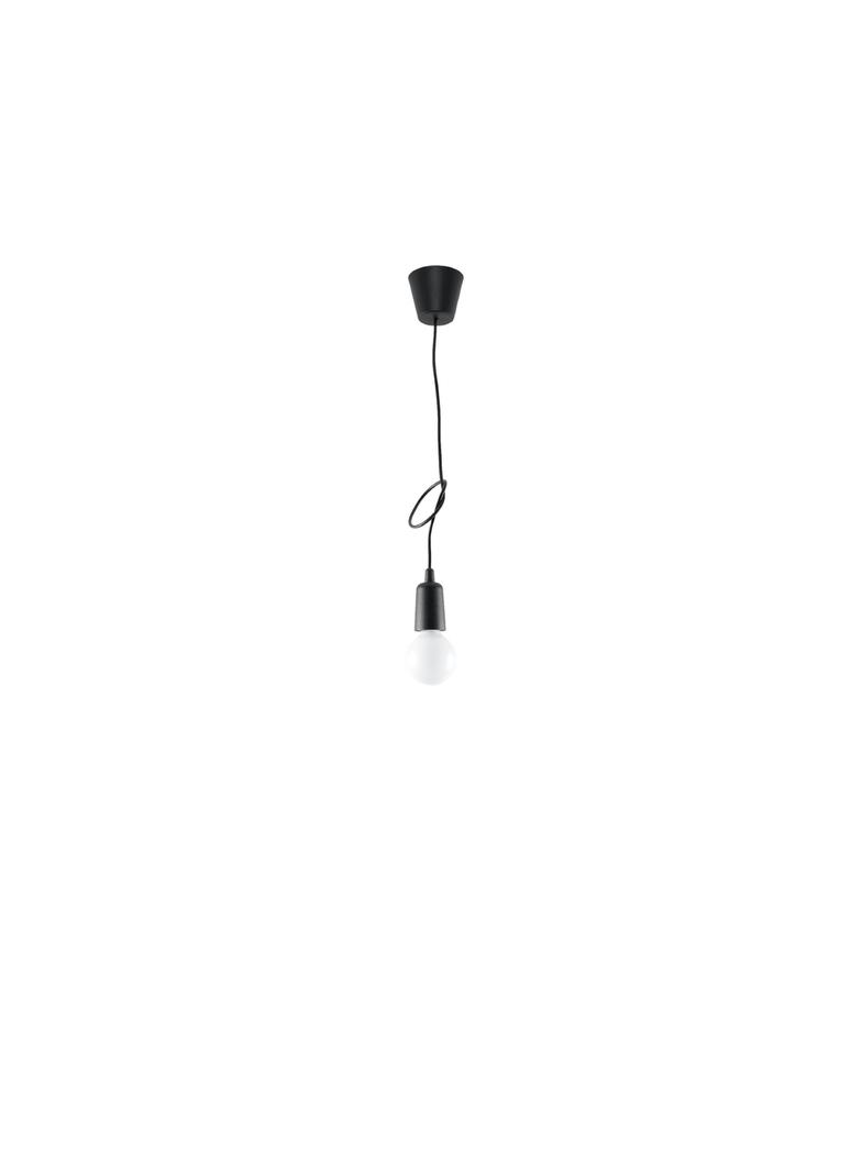 Sollux Lampa wisząca DIEGO 1 czarna SL.0572