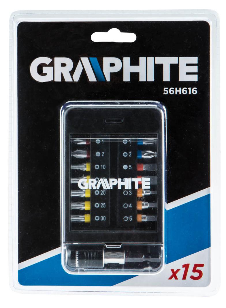 Zestaw bitów, 15 szt.