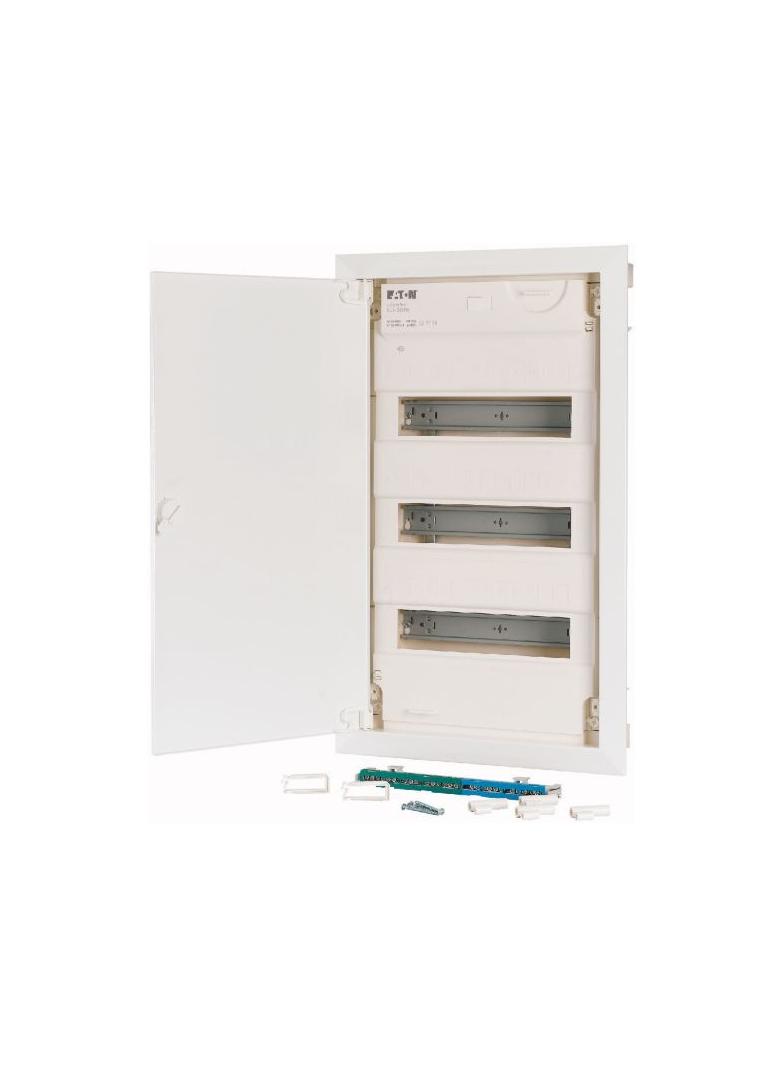 KLV-36HWS-F Rozdzielnica modułowa do ścian z regipsu płaska 3x12 kl.II IP30 zawiera listwy N/PE 1788