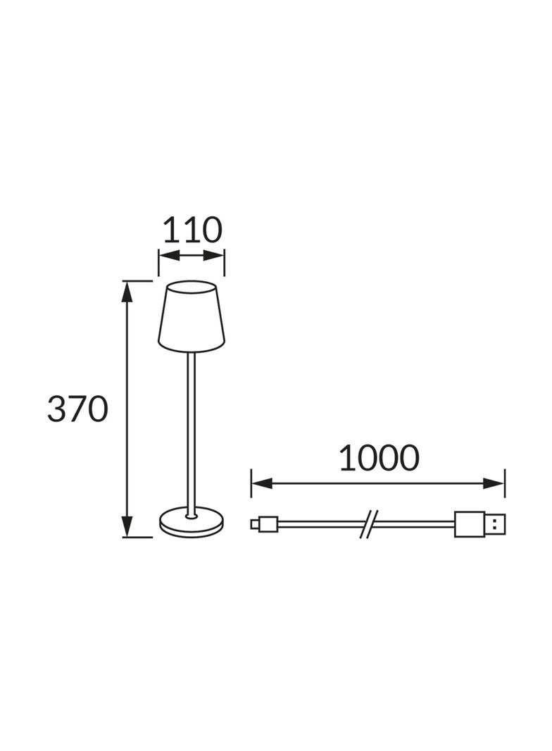 Lampka stołowa SMD LED TOGA LED PINE CCT