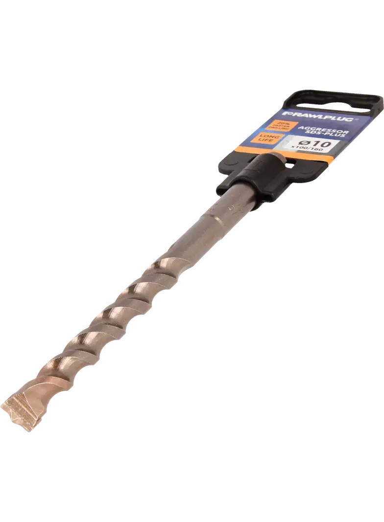 Wiertło do betonu Aggressor SDS Plus 8x160mm 1szt. RT-SDSA-8/160 RAWLPLUG