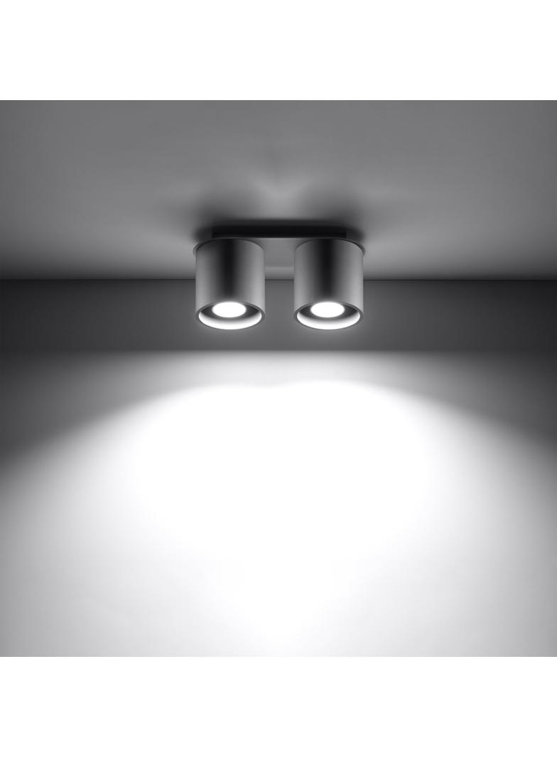 Sollux Plafon ORBIS 2 szary SL.0055