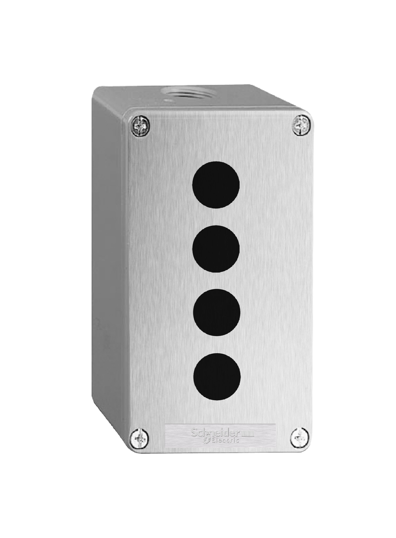 Harmony XAP Stanowisko sterowania, z pustym odlewem ciśnieniowym, XAP G, O22 mm, 4 wycięcia XAPG3980