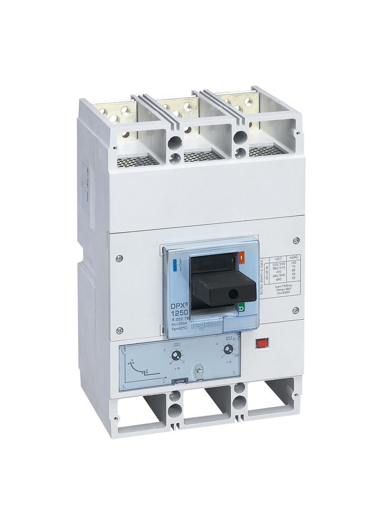 Wyłącznik DPX3 1600 Tm 3P 1250A 70Ka 422278 LEGRAND