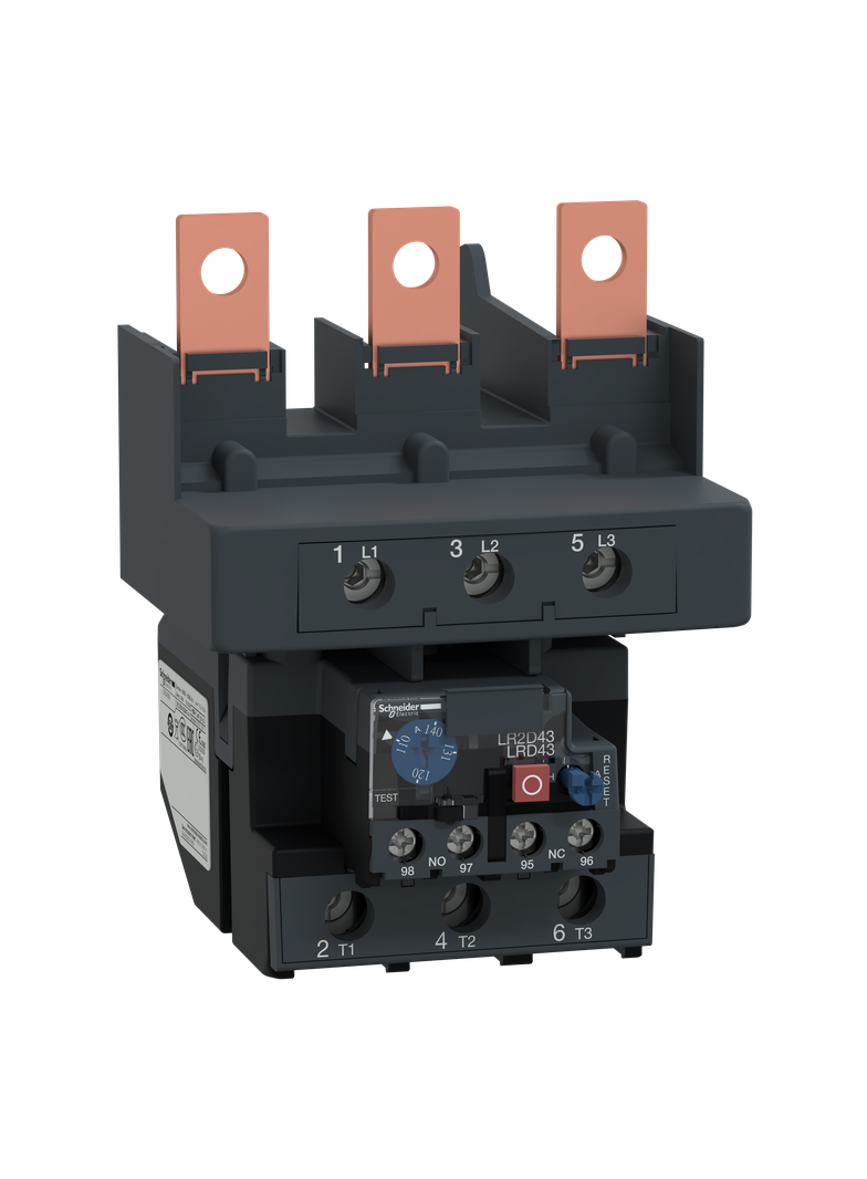Przekaźnik przeciążeniowy cieplny, TeSys Deca, 110-140A, klasa 10