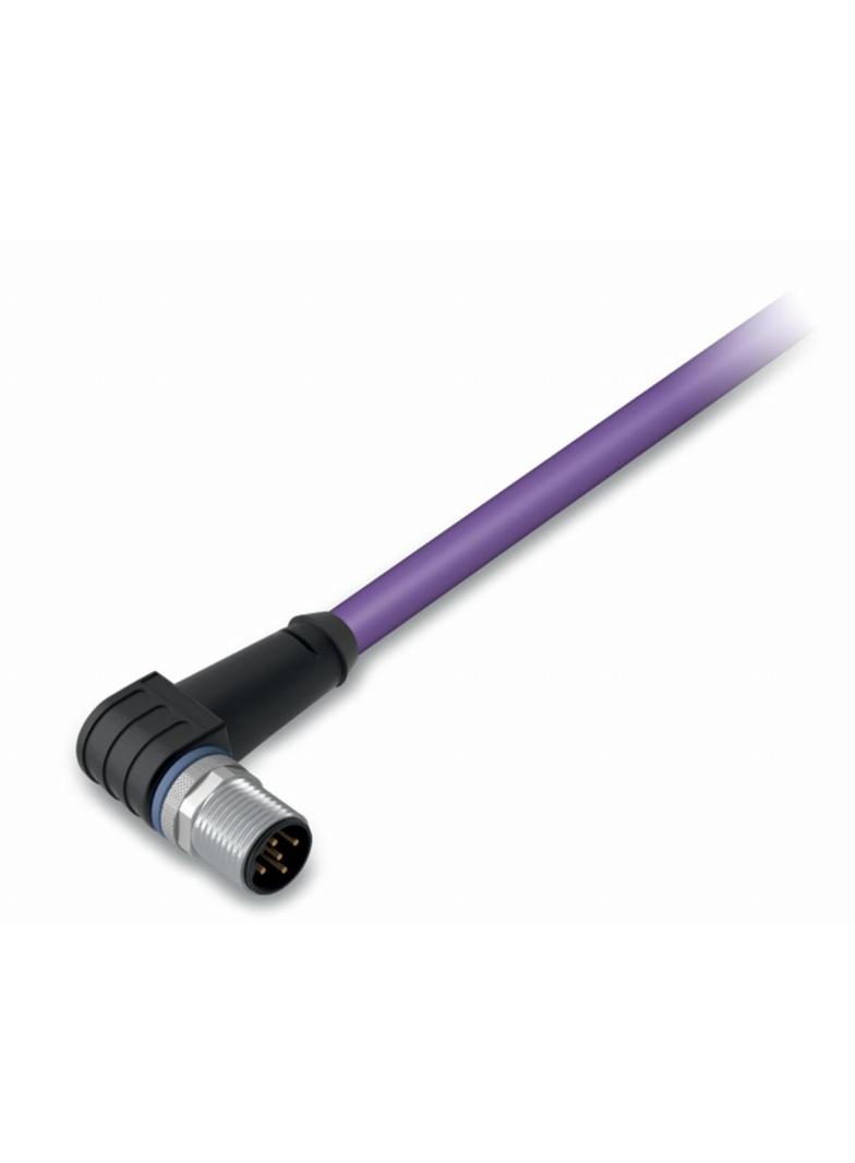 przewód CAN wtyczka kątowa M12/wolny koniec 20m