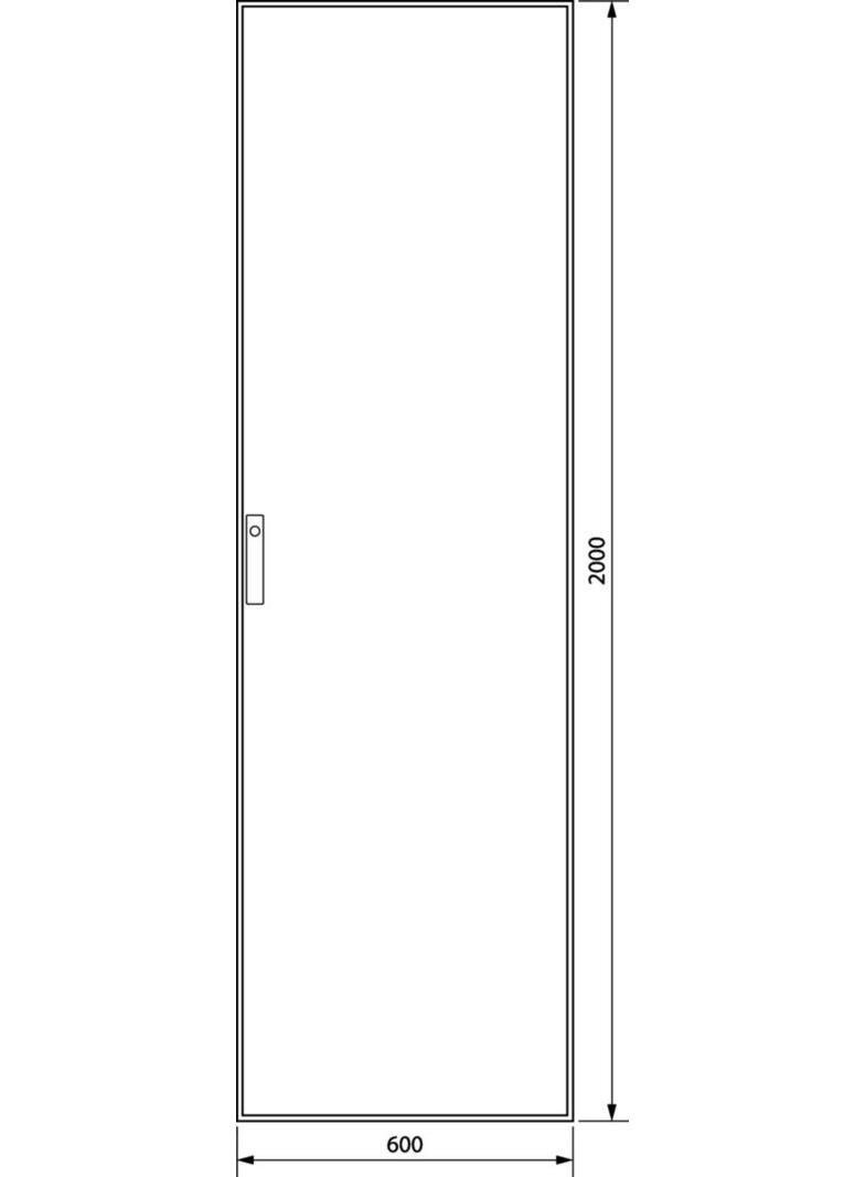 univers Obudowa stojąca IP41 kl.I 600x2000x600mm RAL7035 FG22XE HAGER