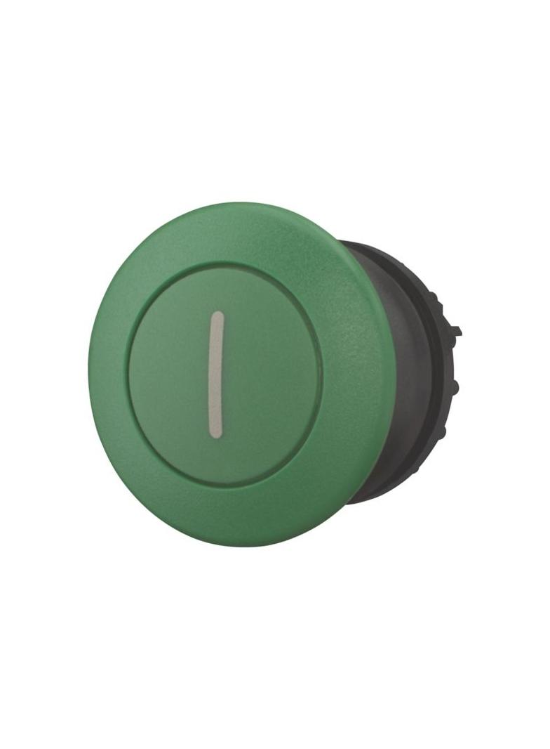 M22S-DP-G-X1 Przycisk grzybkowy zielony z samopowrotem z opisem 216723 EATON