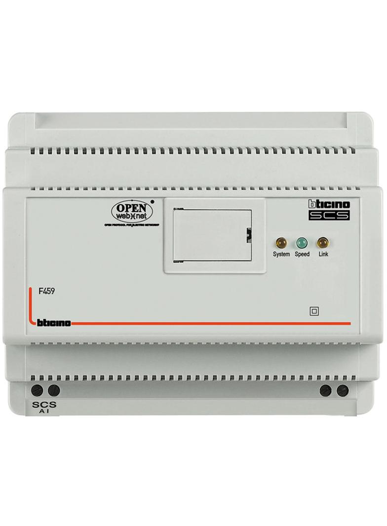 Menedżer urządzeń i sterowników systemów zewnętrznych, Bticino