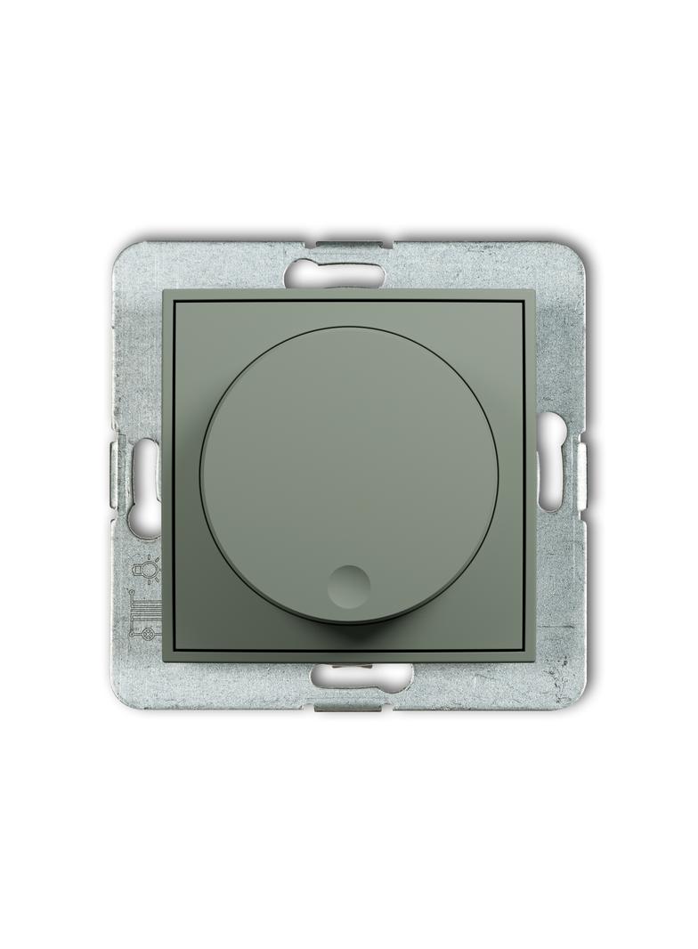 ICON Regulator elektroniczny oświetlenia przyciskowo-obrotowy szałwiowy 61IRO-1 KARLIK