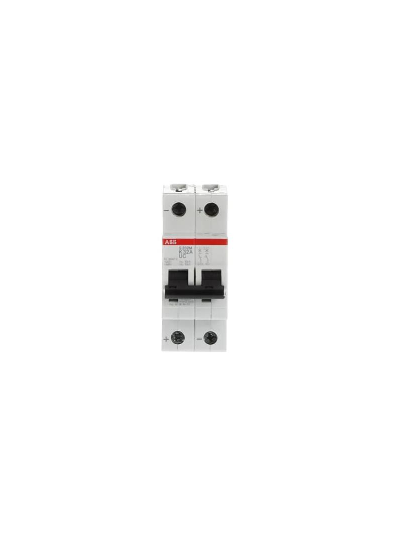 S202M-K32UC Wyłącznik nadprądowy AC/DC 10kA 2P K32A 2CDS272061R0537 ABB