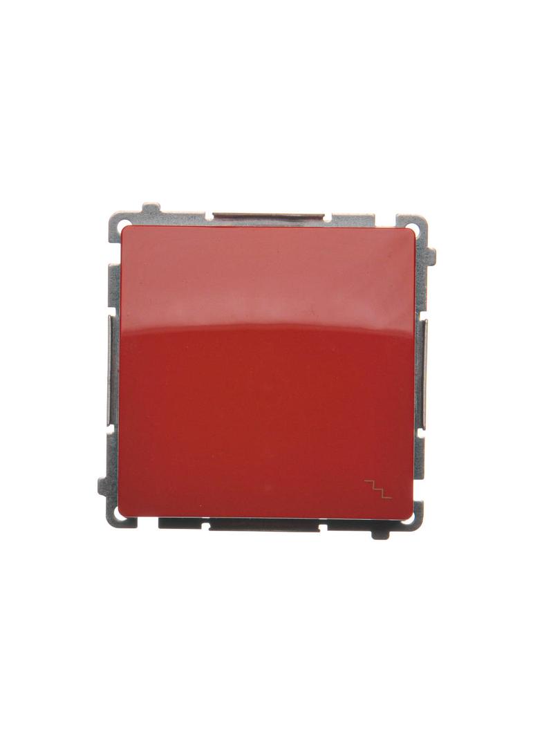 Simon Basic Łącznik schodowy 10A 250V szybkozłączka czerwony BMW6.01/22 KONTAKT