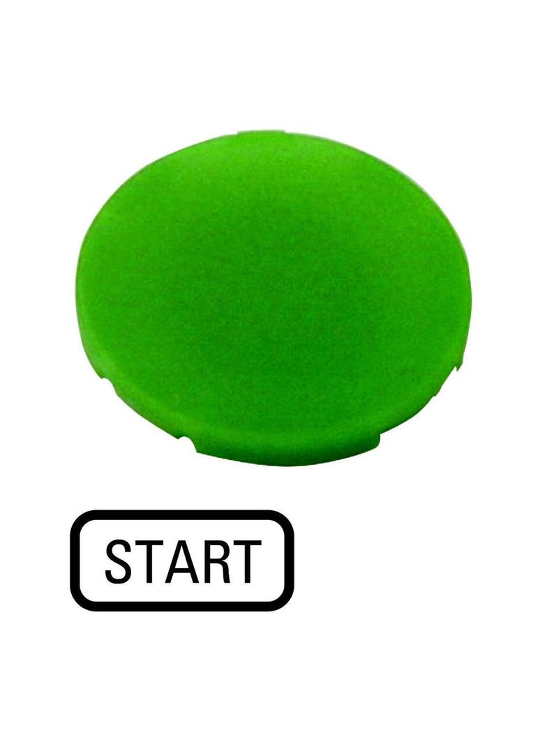 M22-XD-G-GB1 Soczewka przycisku 22mm płaska zielona z opisem /START/ 218196 EATON