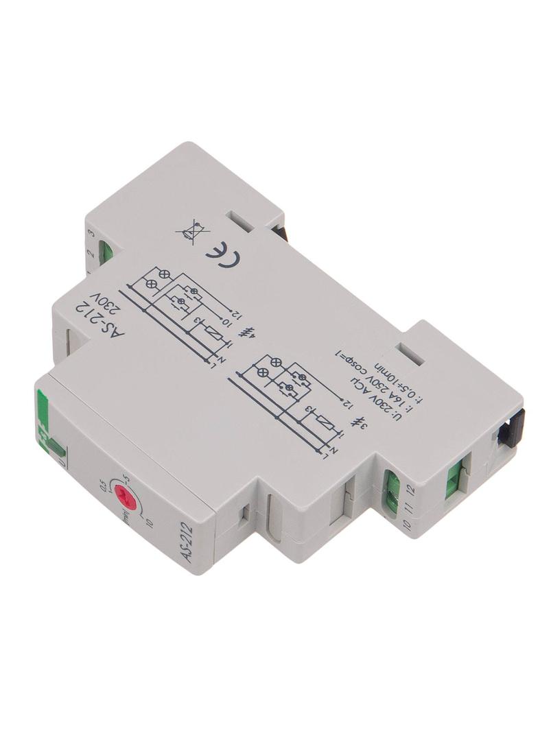 automat schodowy - montaż na szynie DIN