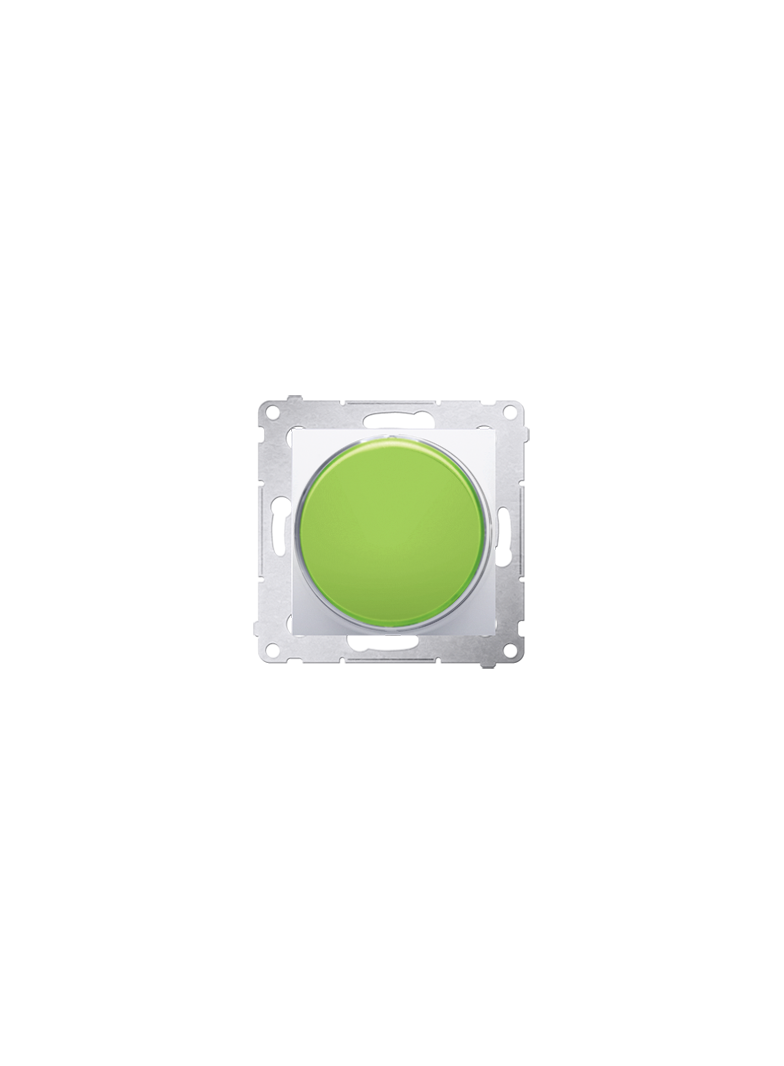 Simon 54 Sygnalizator świetlny LED – światło zielone 230V biały