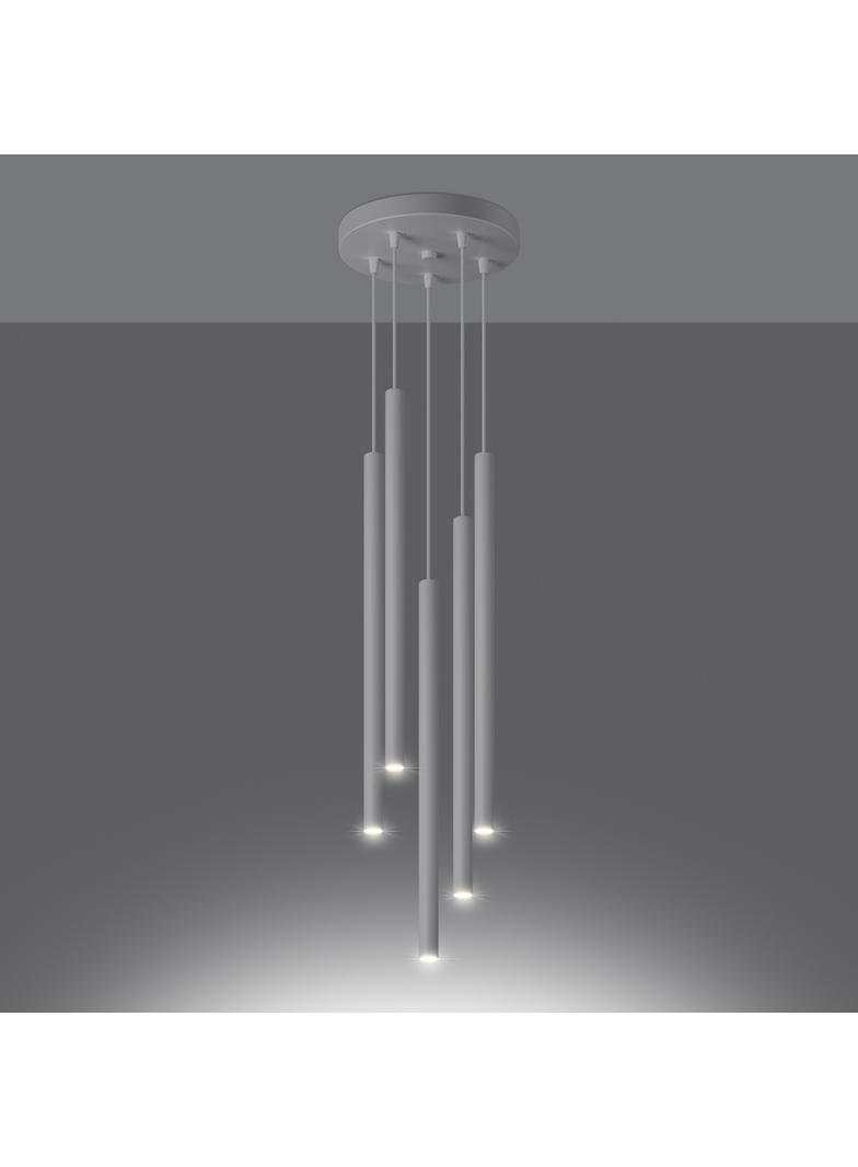 Sollux Lampa wisząca PASTELO 5P biała SL.1175