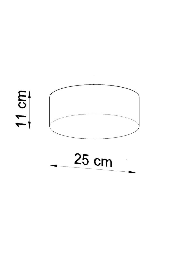 Sollux Plafon ARENA 25 czarny SL.0127