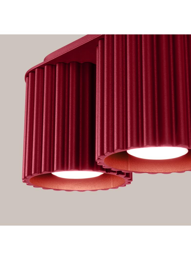 SOLLUX Plafon AURA 2 burgund GU10 ; SL.1820