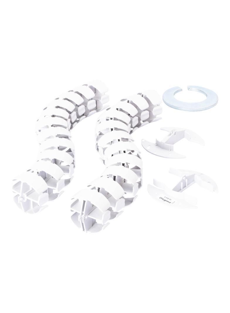 Incara: Vertebra - 4 Przedziały Metalowa Stopa - 0,8 M-Szary 654990 LEGRAND