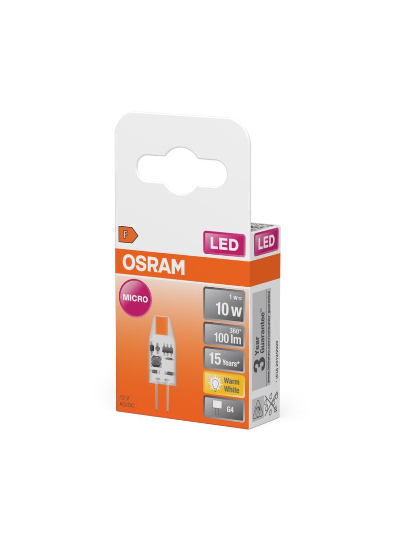 PIN MICRO CL 10 non-dim 1W 827 G4 TRZONKI SPECJALNE LEDVANCE
