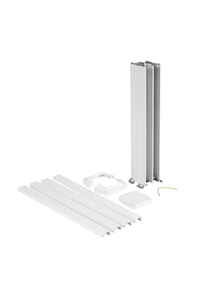 Minikolumna 4-komorowa 0,68m, biała, Legrand