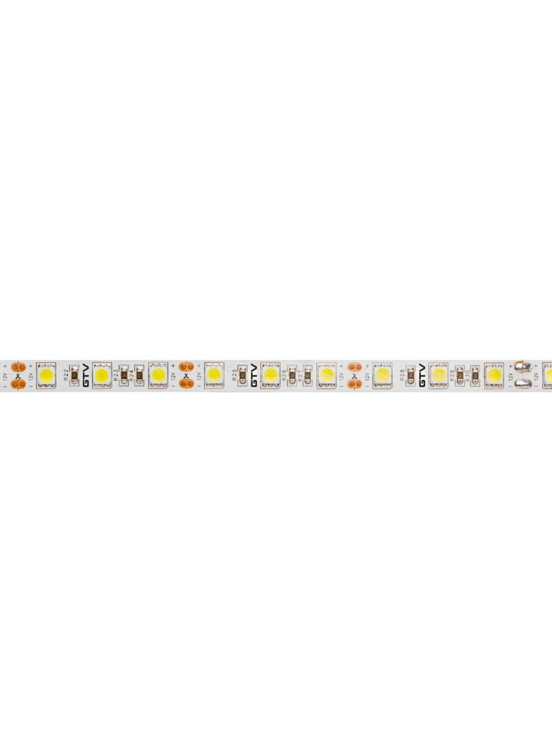 TAŚMA FLASH 5050, 300 LED CIEPŁY BIAŁY, 72W BEZ ŻELU 10MM, ROLKA 5M