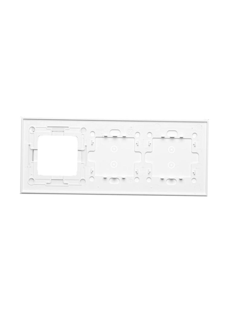 Simon 54 Touch Panel dotykowy S54 Touch 3 moduły 2 pola dotykowe pionowe + 2 pola dotykowe pionowe + 1 otwór na osprzęt S54 biała perła DSTR3330/70 KONTAKT