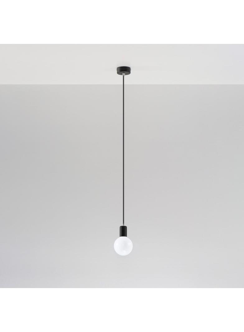 Sollux Lampa wisząca EDISON czarna SL.0152