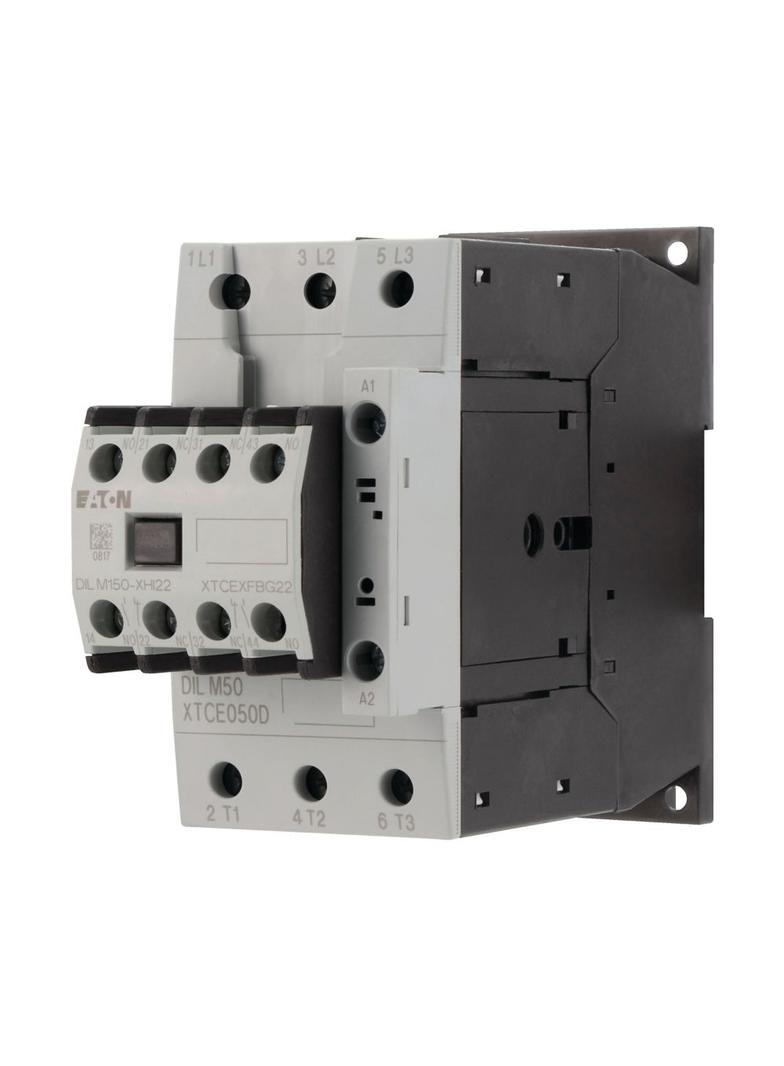 Stycznik mocy 50A 3P 230V AC 2Z 2R DILM50-22 (230V50HZ,240V60HZ) 277862 EATON