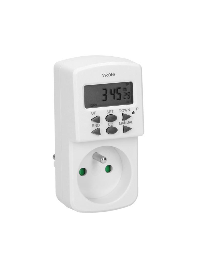 Elektroniczny programator czasowy MINI 10 programów DT-2 ORNO