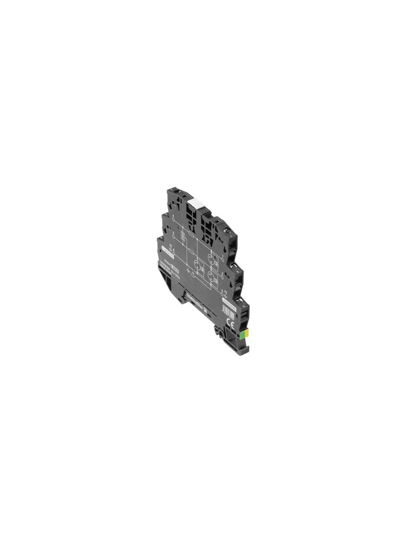 VSSC6 RS485 DP Odgromnik (sieci przesyłu danych/technologia MCR), Ochrona przeciwprzepięciowa, MSR, Cyfrowe, Liczba sygnałów: 1, AC, 12 V, 500 mA, Zacisk /10szt./ 1065010000 WEIDMÜLLER