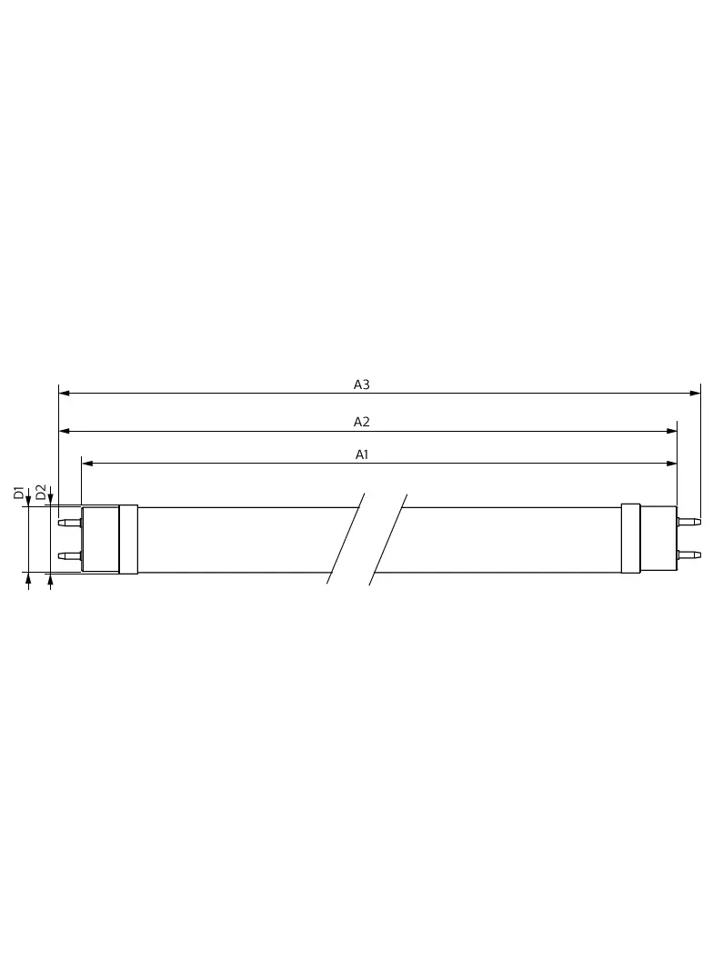 Tuba LED MASTER 20,5W=58W 2900lm 3000K barwa ciepła LEDtube VLE 1500mm HO 20,5W 830 T8 Tuby LED 5 la
