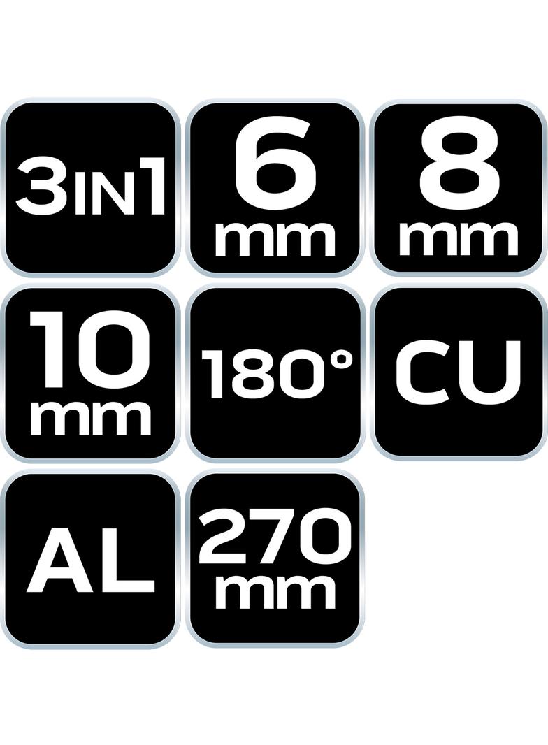 Giętarka do rur 3 w 1 - 6, 8, 10 mm